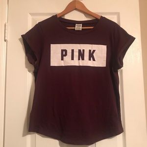 Victoria’s Secret Pink Maroon TShirt
